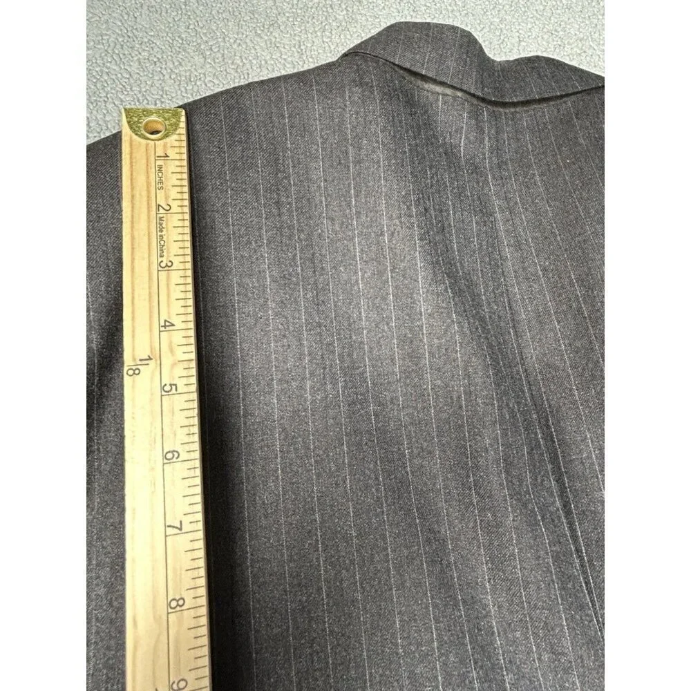 Vintage Burberrys Jacket Mens Wool Dark Gray Burberry Kutler Bros Suit Coat